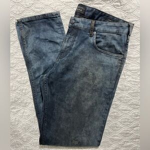 UC- SCOTCH & SODA Skim Jeans Men's W36L34 Skinny Fit Distressed Stretchy Ripped